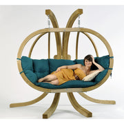 Amazonas Globo Royal Green Double Seater Hanging Chair - Simply Hammocks -  - 5