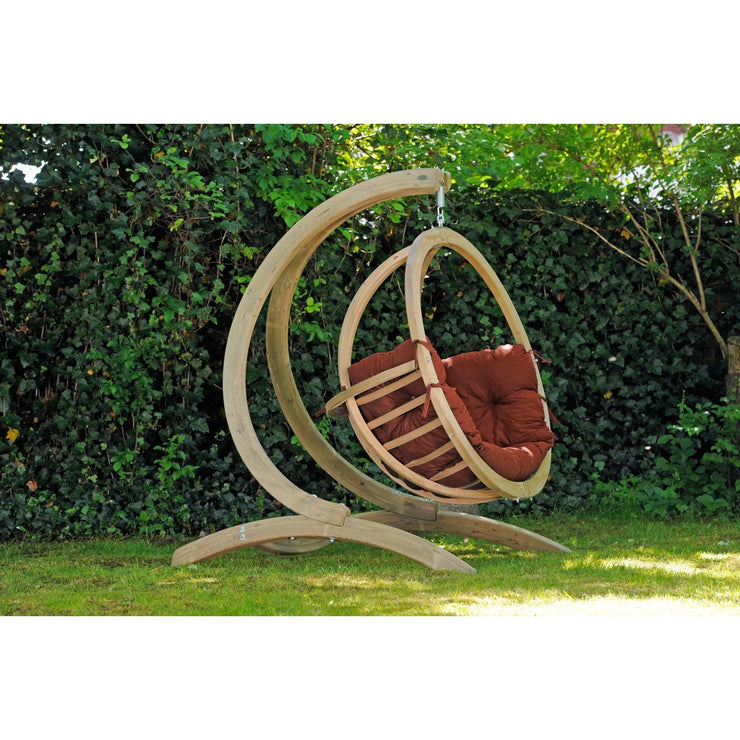 Amazonas Globo Single Terracotta Hanging Chair - Simply Hammocks -  - 3