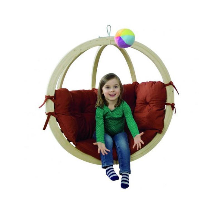 Amazonas Kids Globo Terracotta Hanging Chair - Simply Hammocks -  - 1