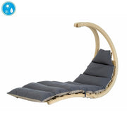 Hammock Chair - Swing Lounger - Anthracite / Taupe