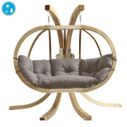 Globo Royal Double Seater Hanging Chair Set